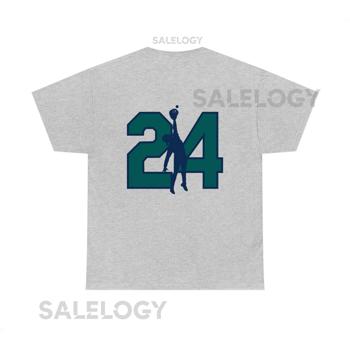 Ken Griffey Jr. Seattle Mariners T-Shirt 24 Jumpman Junior Logo_158