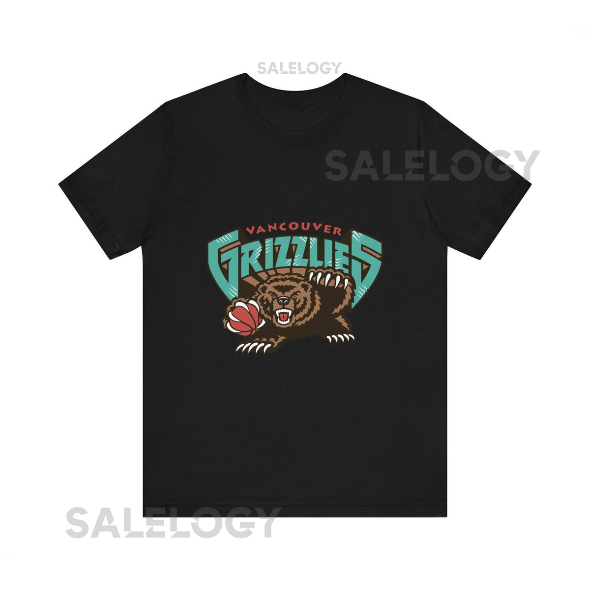 Vancouver Grizzlies NBA Shirt British Columbia Canada Basketball_518