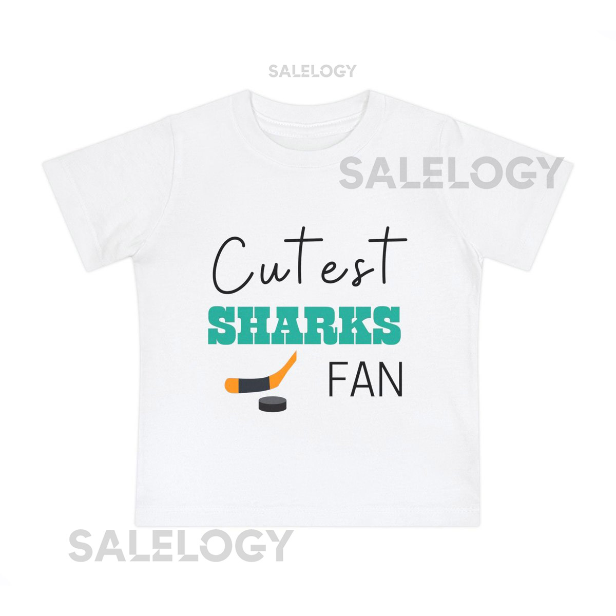 Cutest Sharks Fan - Infant Cotton Jersey Tee_70