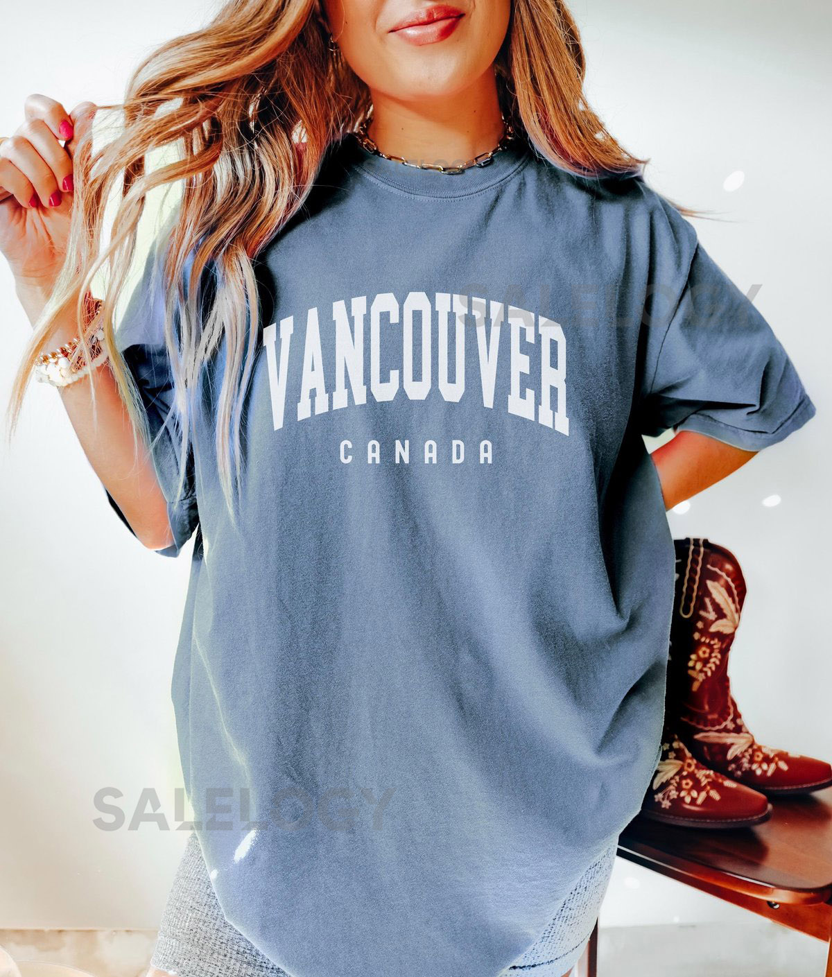 Vancouver Shirt Comfort Colors Vancouver Canada Shirt Vancouver gift Souvenir Women's Hockey Sports TShirt Group Shirts Travel Gift_547