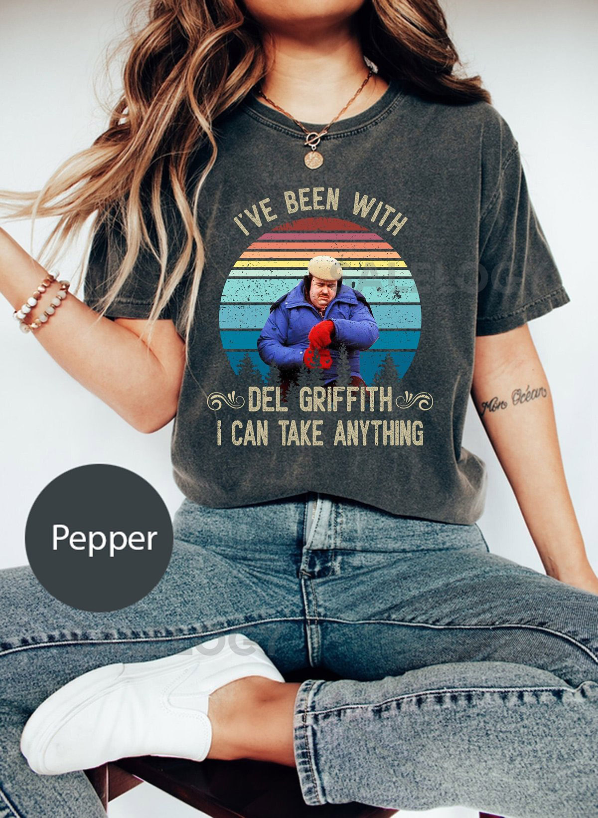 Planes Trains Automobiles Shirt I've Been With Del Griffith I Can Take Anything Comfort Colors T-Shirt Movies Quote Unisex T-Shirt 2023_216