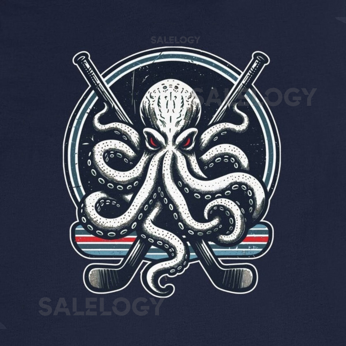 Release the Kraken Hockey T-Shirt Celebrating Seattle's Sea Monster On Ice_225