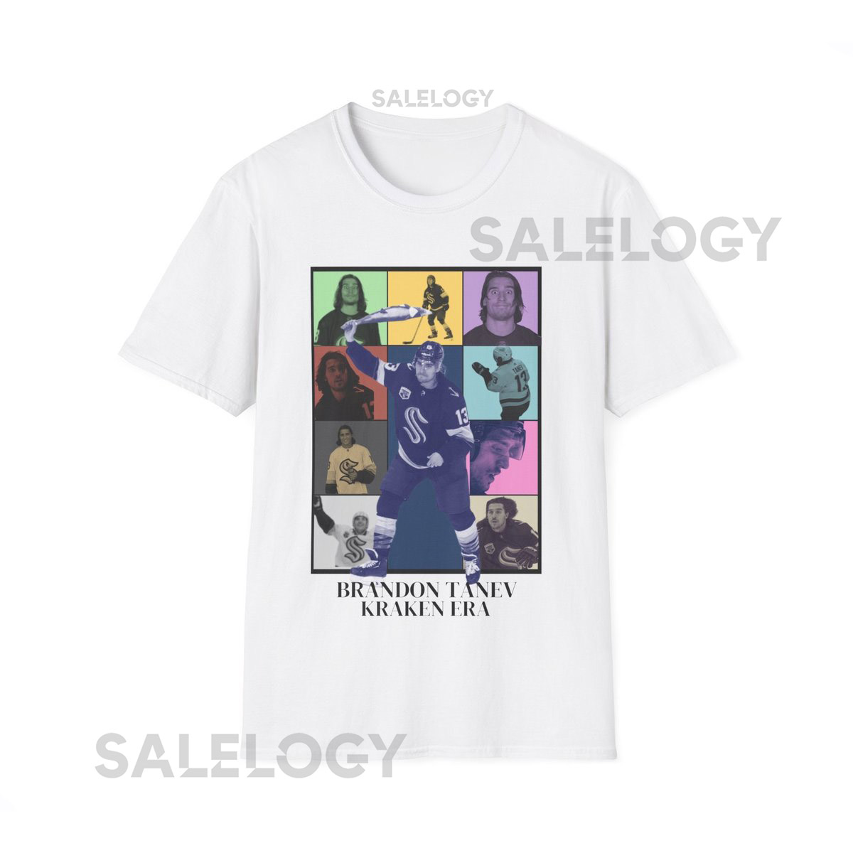 Brandon Tanev Hockey Shirt - Seattle Kraken T-Shirt - Kraken Sweatshirt - Kraken Crewneck - Kraken Womens Gift - Tanev Hockey Apparel_31