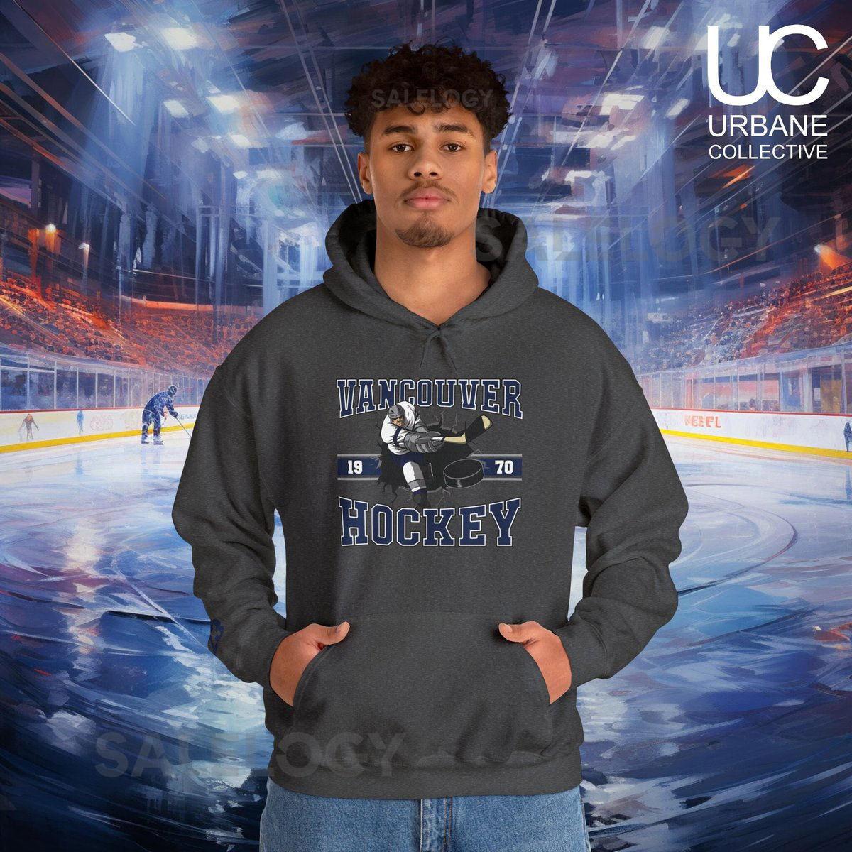 Vancouver Hockey Hoodie Sweatshirt Custom Number NHL Fan Sweatshirt Vintage Canucks Sweater NHL Hockey Shirt Retro Hockey Hoodie_520