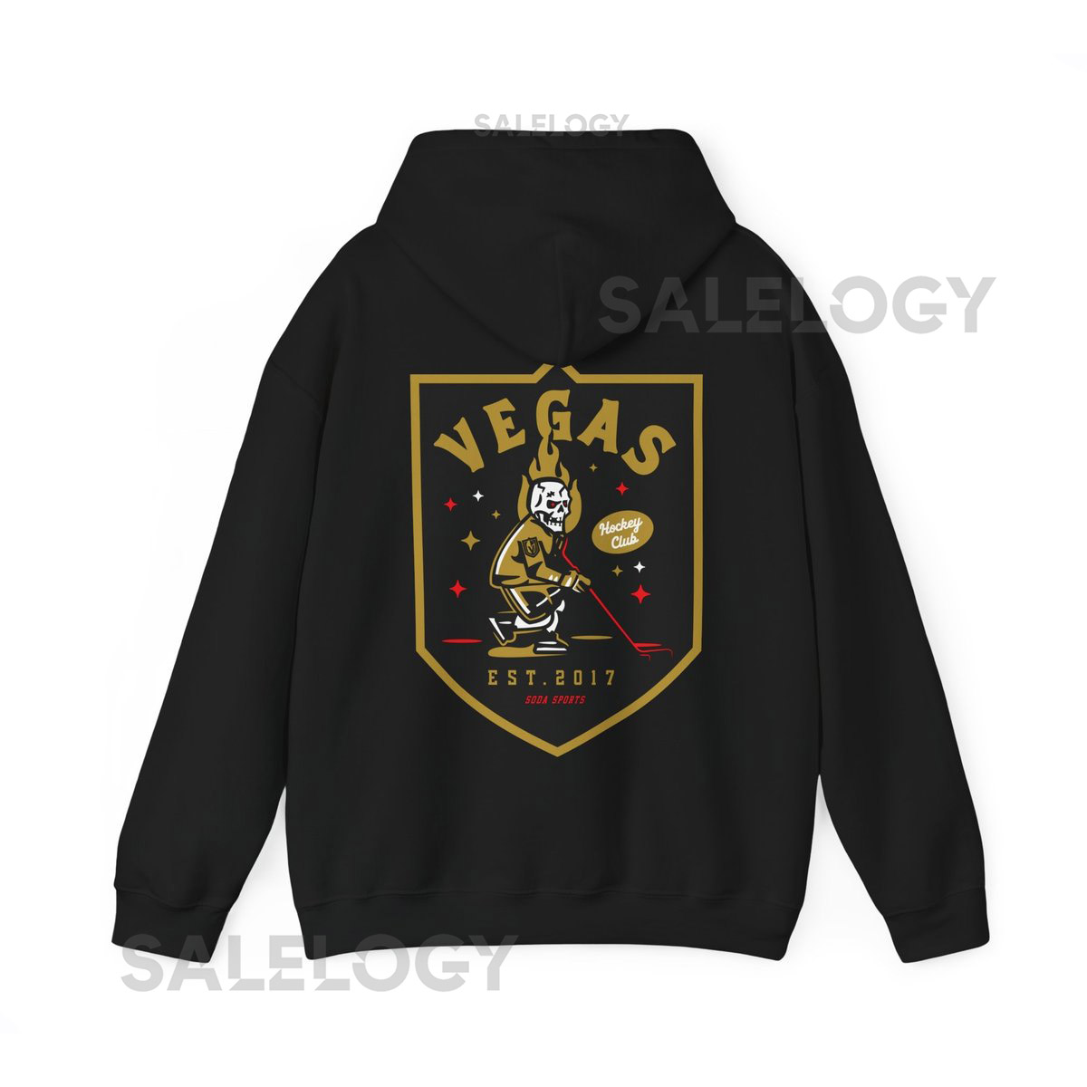 Vegas Golden Knights Unisex Heavy Blend Hooded Sweatshirt_572
