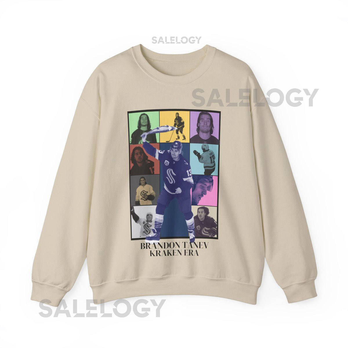 Brandon Tanev Hockey Shirt - Seattle Kraken T-Shirt - Kraken Sweatshirt - Kraken Crewneck - Kraken Womens Gift - Tanev Hockey Apparel_32