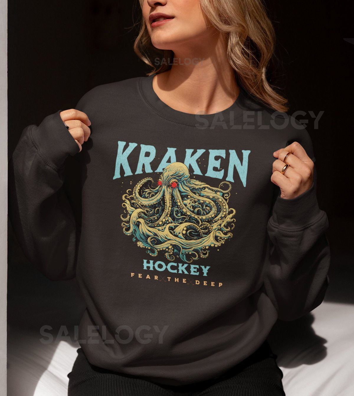 Seattle Kraken Hockey Sweatshirt Unisex Crewneck for Kraken Fan_341