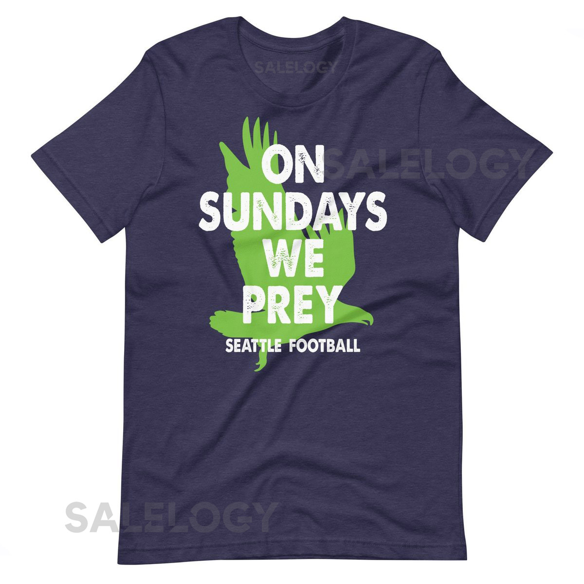 Seattle Football Shirt quotOn Sundays We Preyquot Unisex Tee_304