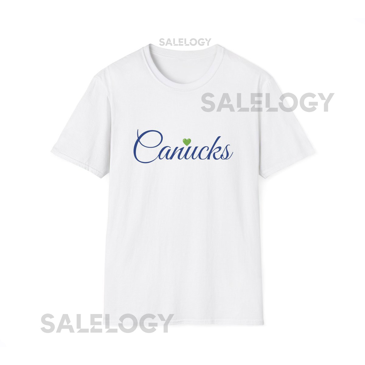 Vancouver Canucks T-shirt Soft Cotton Blend Fan Tee_514