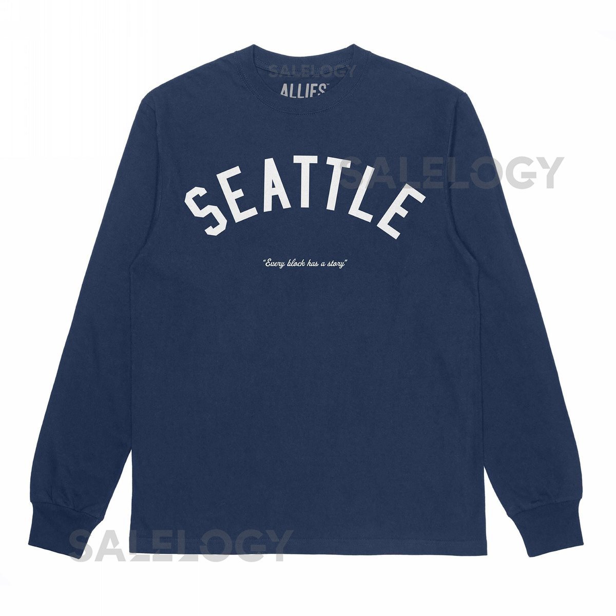 Seattle Long Sleeve Shirt PNW Adventure Apparel Unisex Graphic Tee Soft Cozy Seattle Gift Pacific Northwest Lover Shirt_356