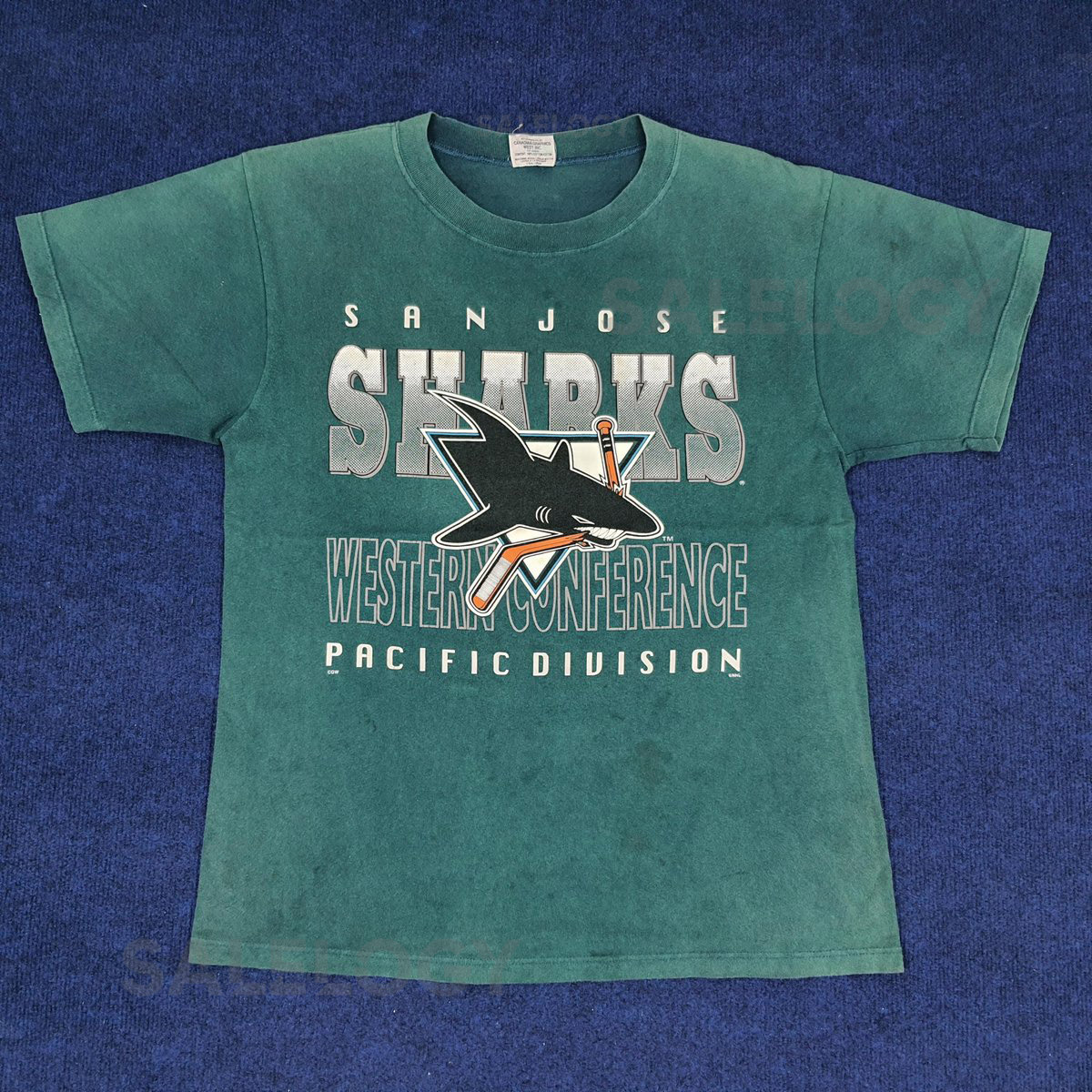 Vintage San Jose Sharks Ice Hockey Team T-shirt_628