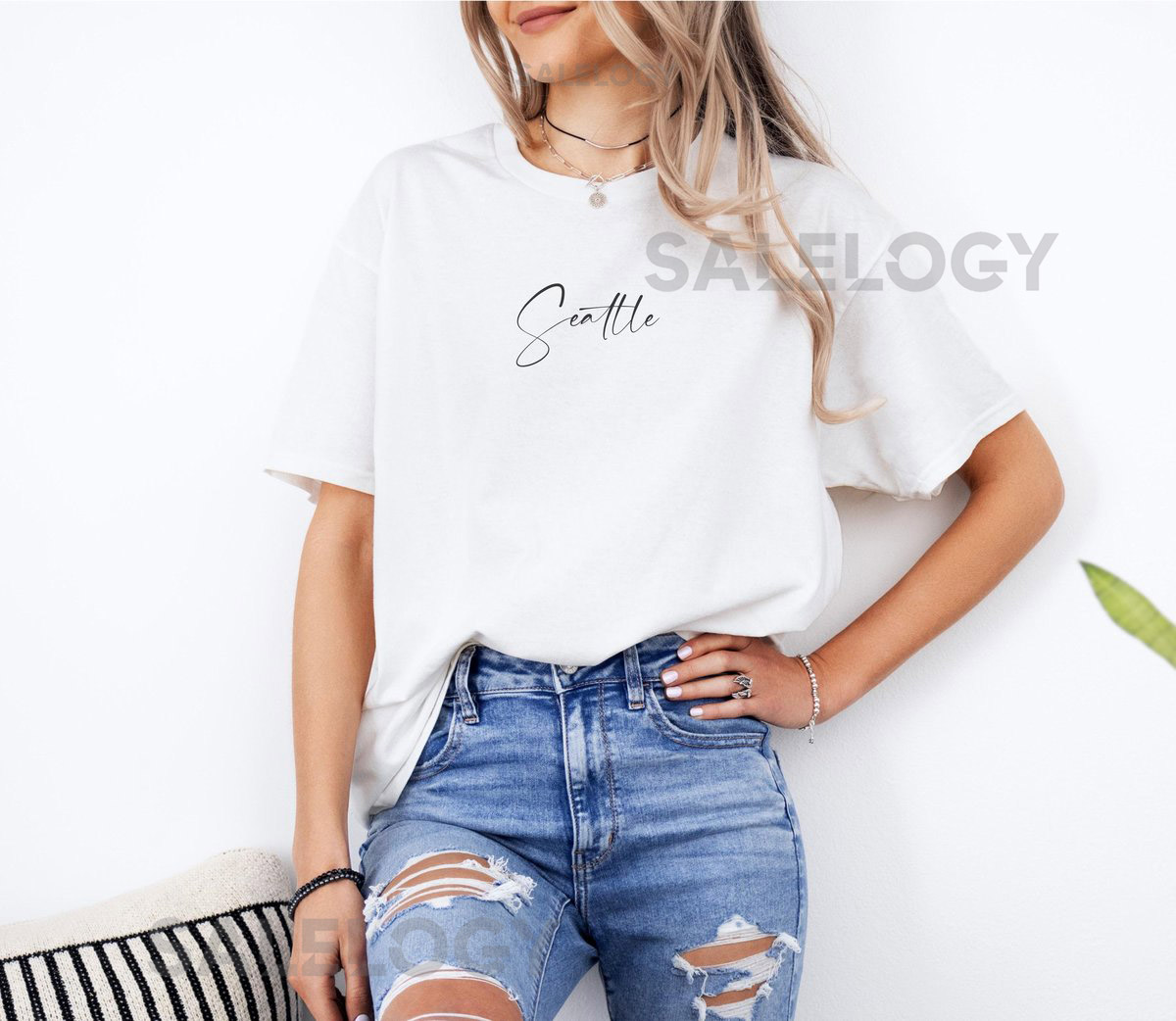 Seattle T-Shirt Vintage Seattle Graphic Tee Trendy Seattle Shirt for Women Pacific Northwest Poison_425