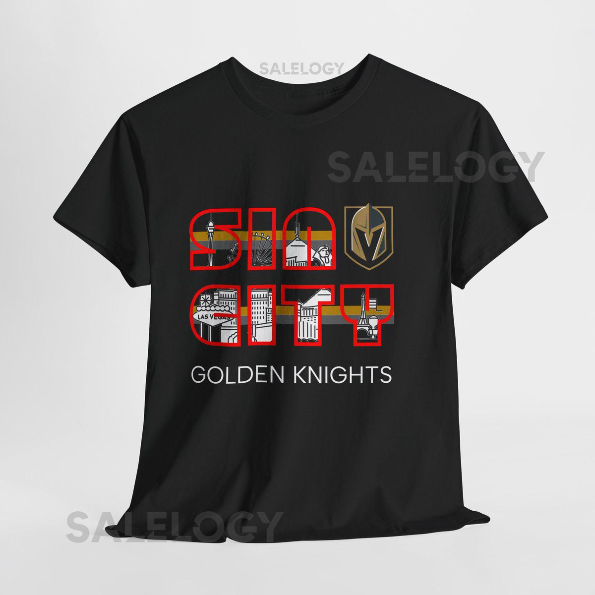 Sin City Golden Knights Tee NHL Hockey Fan Shirt_451