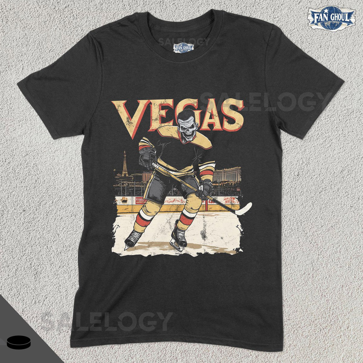 Vegas Hockey Shirt Golden Knight Ice Hockey Sports Team Clothing Hockey Fan Gift Hockey Lover Apparel Vintage Hockey Las Vegas Nevada_575