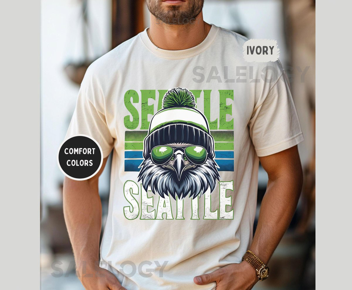 Seattle Football Team Comfort Colors T-shirt Seattle Fan Apparel Football Shirt Seattle Sports Gear Game Day Tee Unisex Sports Tee_307