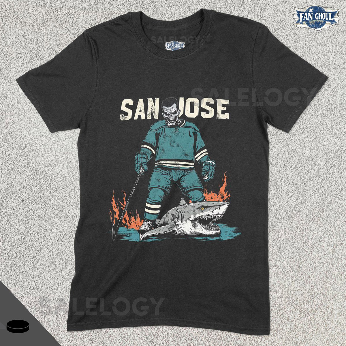 San Jose Hockey Shirt Sharks Ice Hockey Sports Team Clothing Hockey Fan Gift Hockey Lover Apparel Vintage San Jose California_250
