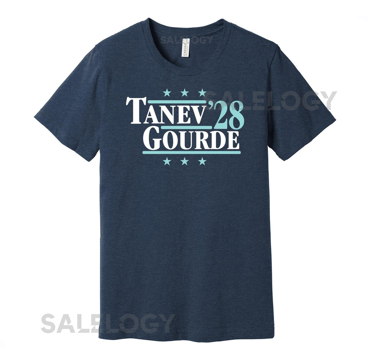 Tanev Gourde '28 - Political Campaign Parody Tee - Hockey Legends For President Fan Shirt S M L XL XXL 3XL Lots of Color Choices_467