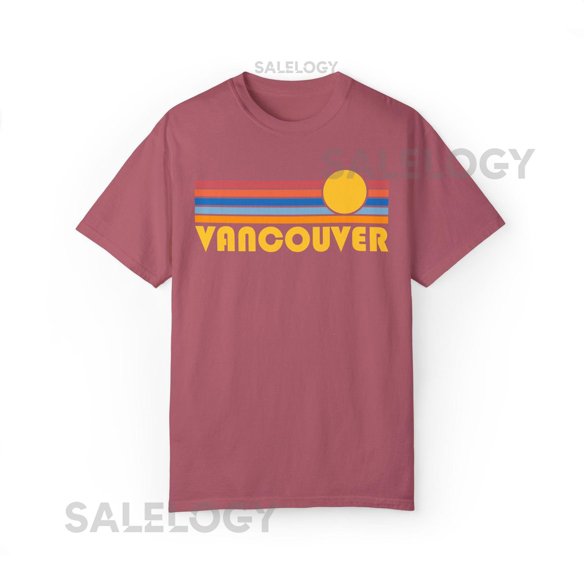 Vancouver Canada Graphic Tee Comfort Colors Retro Unisex Vancouver T shirt_487