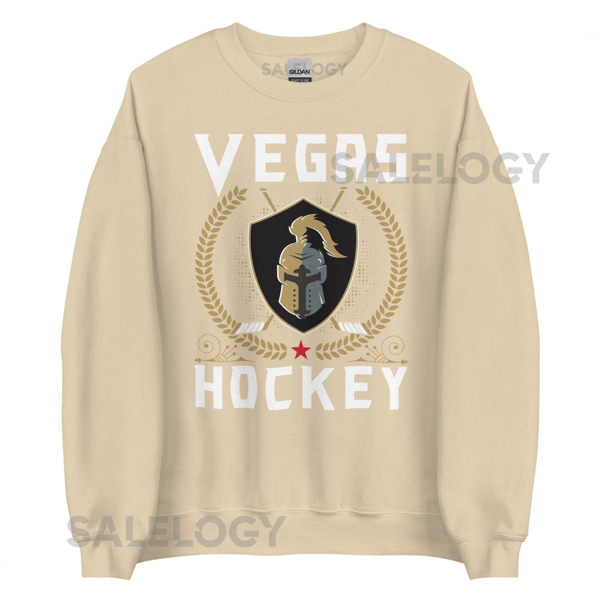 Vegas Golden Knights Sweatshirt NHL Hockey Fan Apparel_567