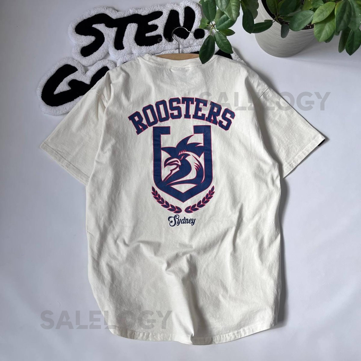 Sydney Roosters NRL Rugby T Shirt Size L_466