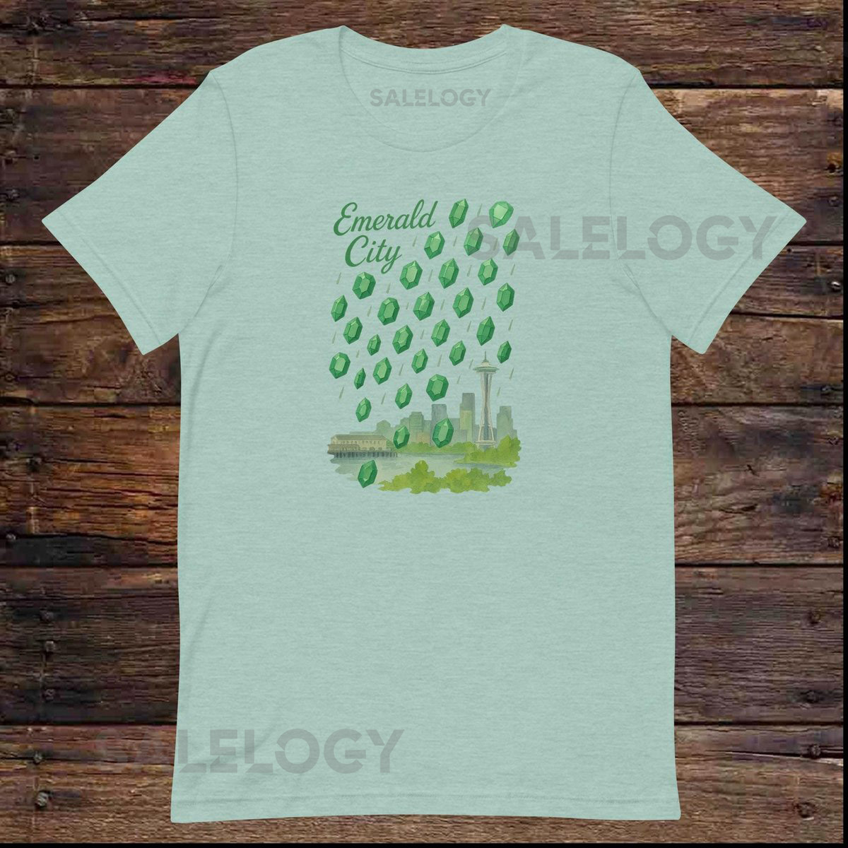 Emerald City Seattle Unisex Tee Shirt_83