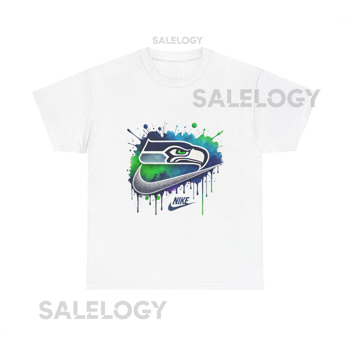 Seattle Seahawks Graphic Heavy Cotton Tee Unisex Tee Sports Fan Apparel Game Day Shirt NFL Pride T-Shirt_383