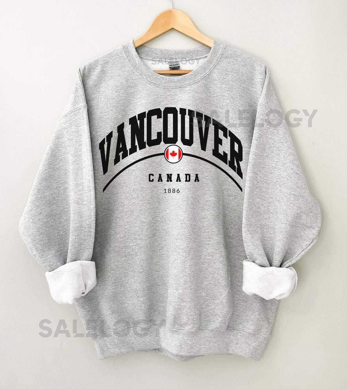 Vancouver Sweatshirt Vancouver T-Shirt Vancouver Souvenir Vancouver Shirt Canada T-Shirt Canada Gift Vintage Canada Shirt Heraldic_554