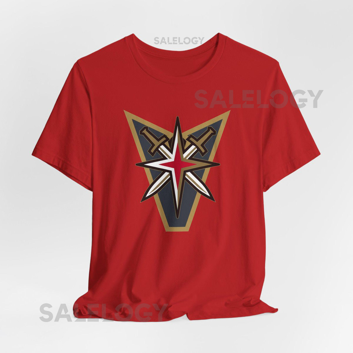 Custom T-Shirt Handmade quotVGK Combo logoquot Vegas Knights Hockey Fans Gift_63