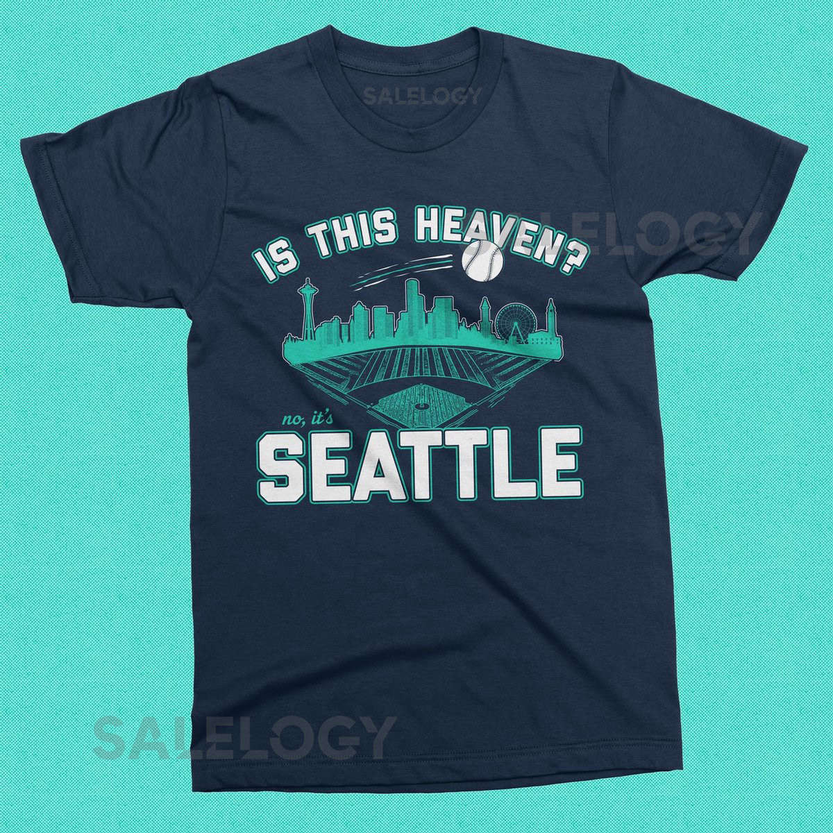 Is this Heaven No its Seattle tshirt Seattle Mariners Field of Dreams tee Go Mariners gift for seattle baseball fan Support Seattle business_134