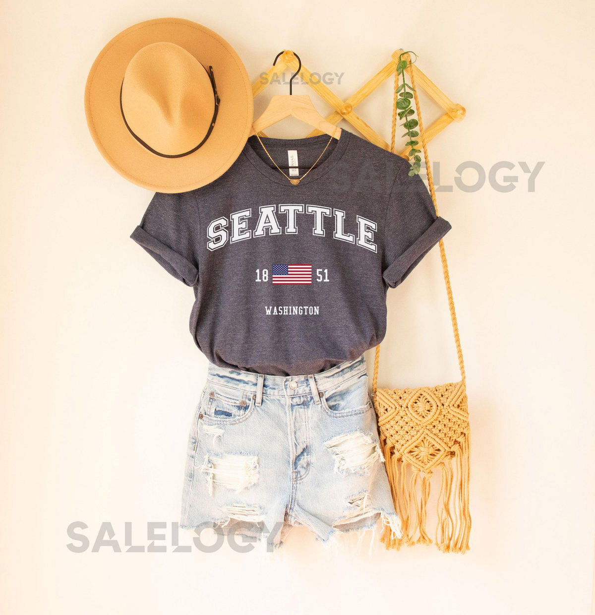 Seattle shirt Seattle Washington T-Shirt Retro Sunset Adult Unisex Seattle T Shirt Seattle hometown_396