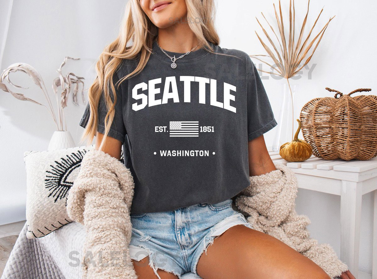 Seattle comfort colors tee Seattle Tee Seattle Shirt Seattle T-Shirt Seattle Washington Seattle T-Shirt Seattle WA Seattle gifts_295