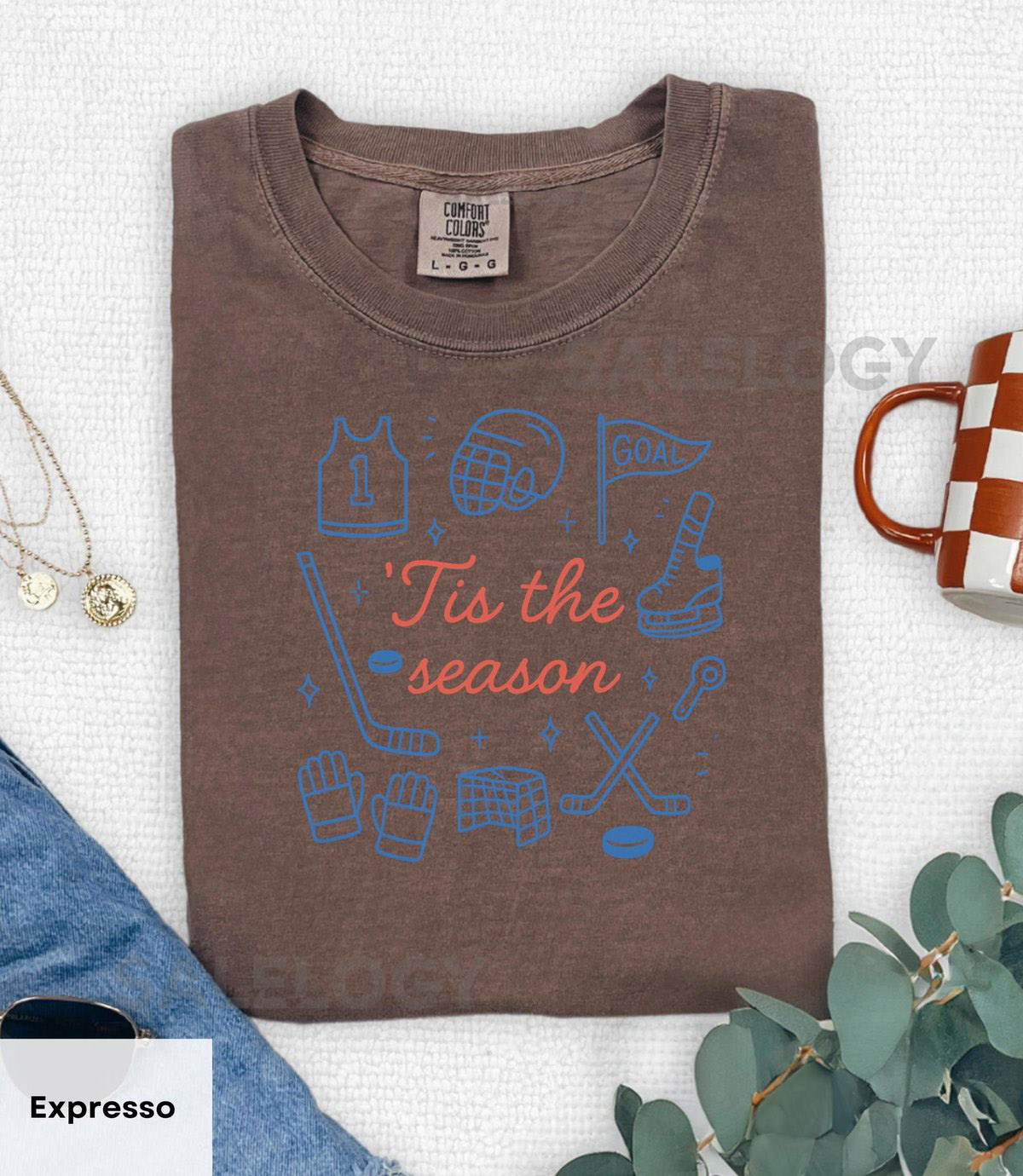 Hockey Season T-Shirt Game Day Apparel Hockey Lover Gift_120