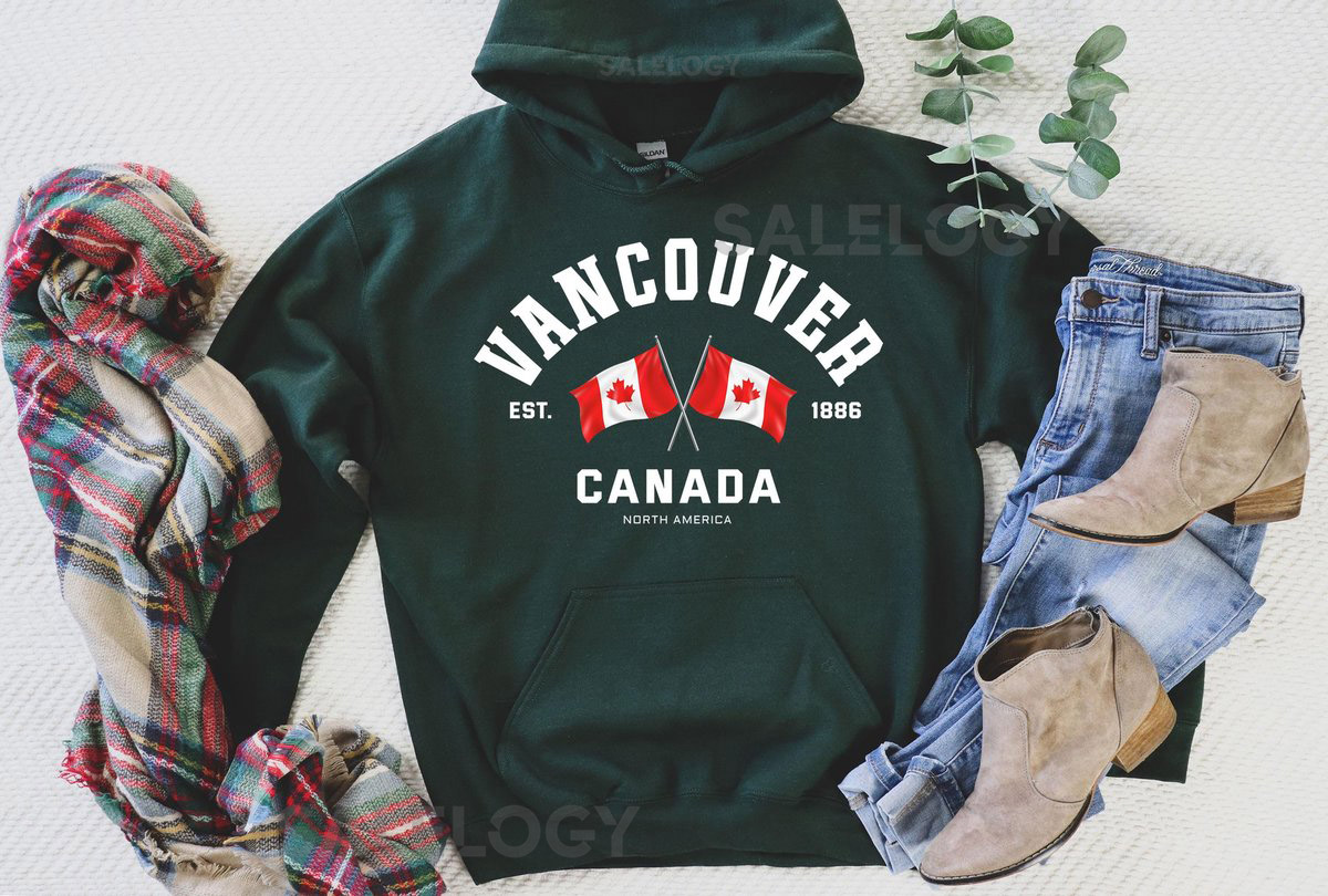 Vancouver Hoodie Vancouver T-Shirt Vancouver Souvenir Vancouver Shirt Canada T-Shirt Canada Gift Vintage Canada Shirt_535
