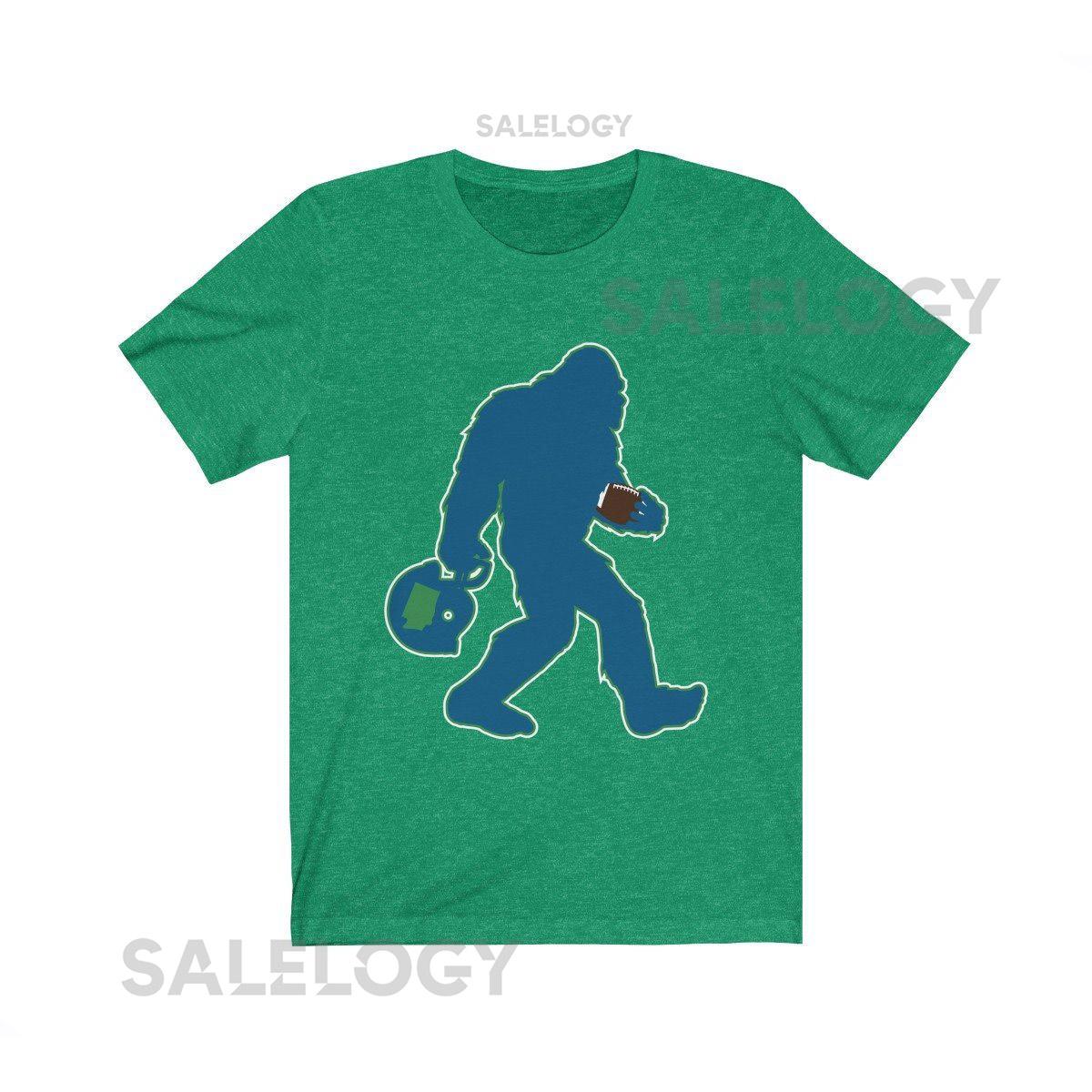 Bigfoot Seattle Football Fan T Shirt for Sasquatch Beleiver_25