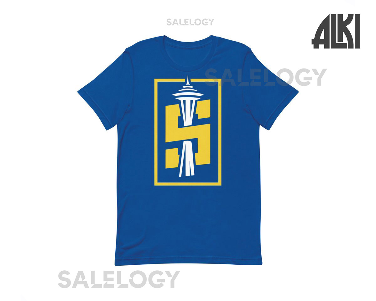 Seattle Shirt - Retro Mariner's Colors_387