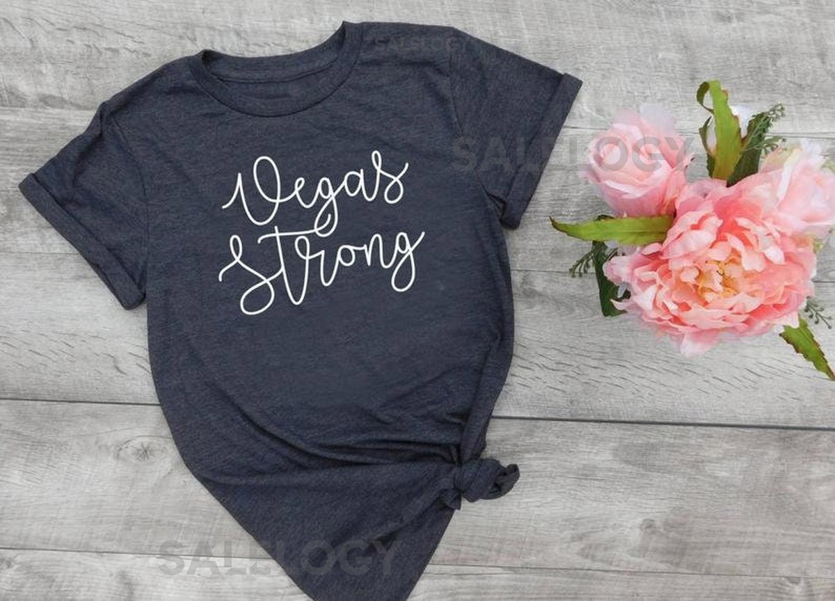 Vegas Strong Script Tee Las Vegas Tee Vegas Love Shirt Vegas Strong Shirt Many Print Colors_582