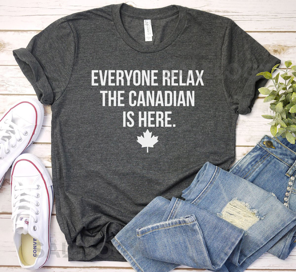 Everyone Relax The Canadian Is Here Shirt - Canada Day Shirt Canadian Shirt Patriotic Shirt Premium Men Woman Unisex Shirt_88