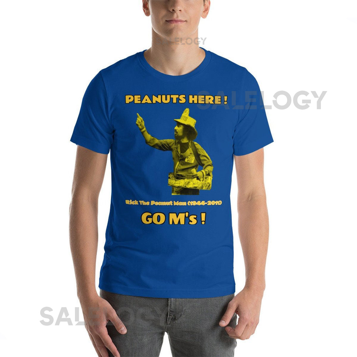 Seattle Mariners T-shirt - Rick The Peanut Man GO M's_362