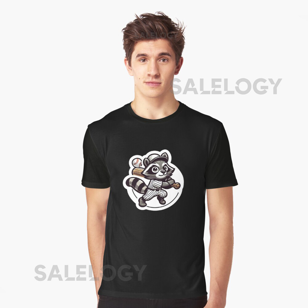 Playful Raccoon Classic T-Shirt for Sale by pixel