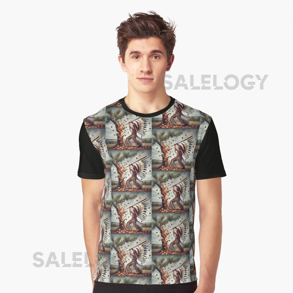 Atlanda Chief Chops Peach Tree Classic T-Shirt fo