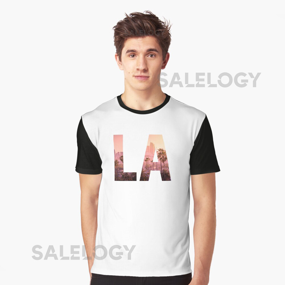 los angeles Oversized T-Shirt for Sale by samanth