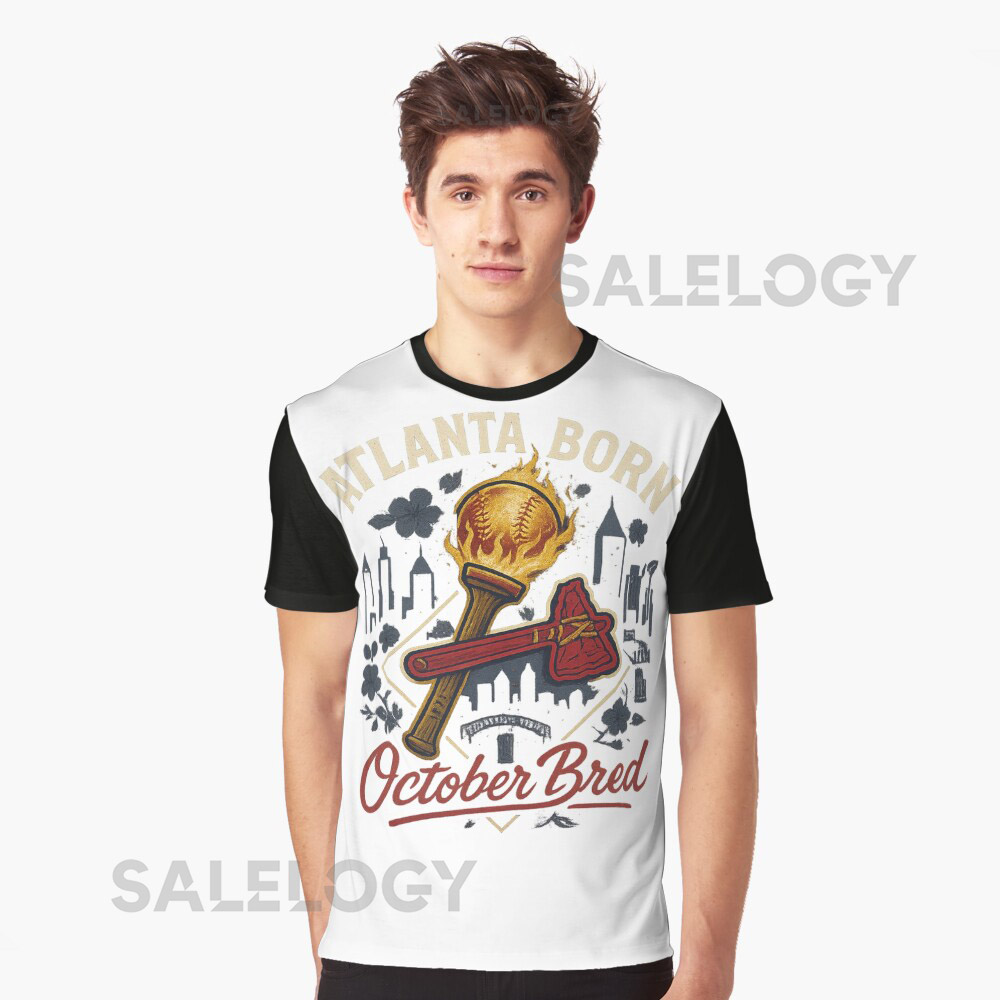 Atlanta Born October Bred Classic T-Shirt for Sa
