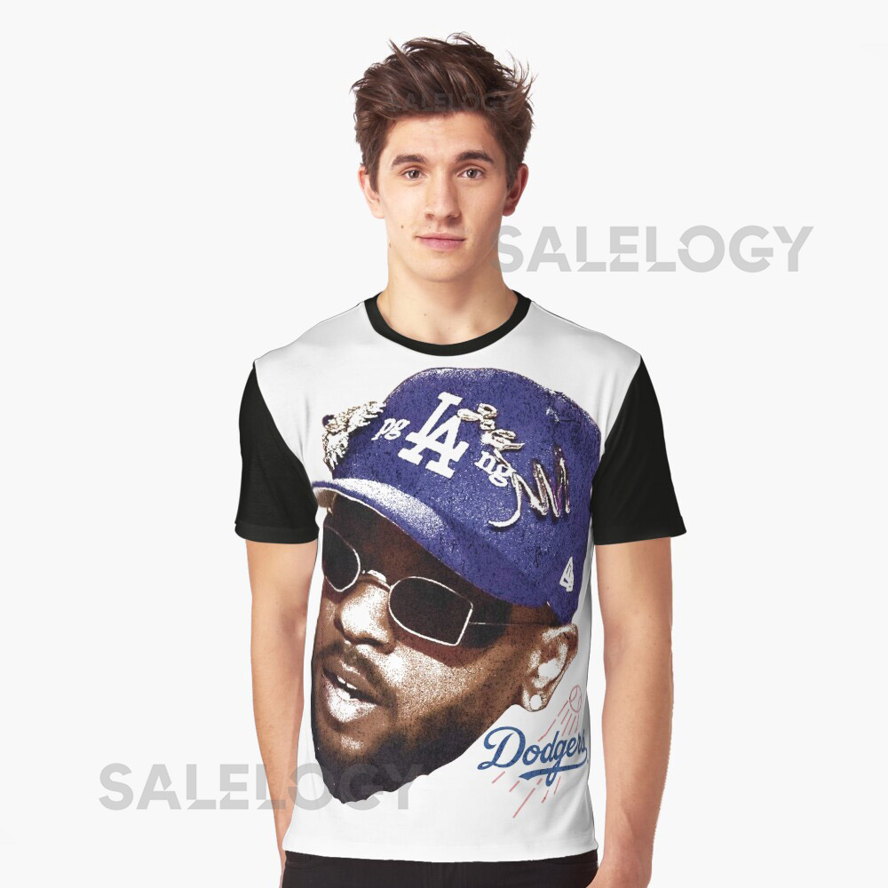 LA Dodgers Kendrick Lamar Graphic Oversized T-Shirtyyth