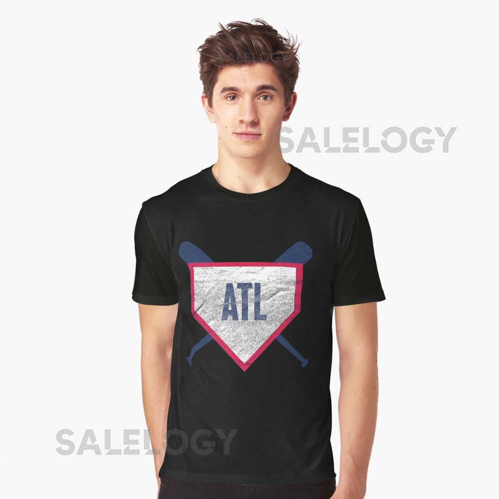 Atlanta Abbreviation Shirt Retro Home Plate Shirtyythk