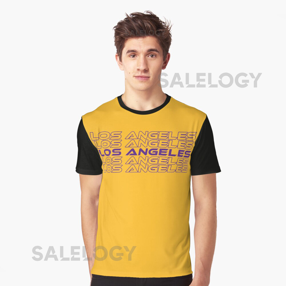 Los Angeles Purple Classic T-Shirt for Sale byyy