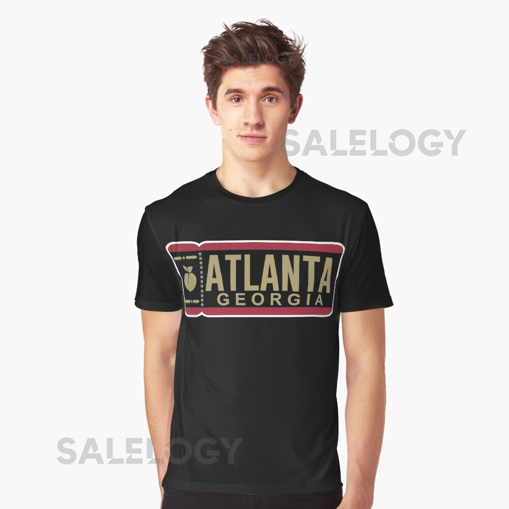 Atlanta Ticket Gold Oversized T-Shirt for Sale by
