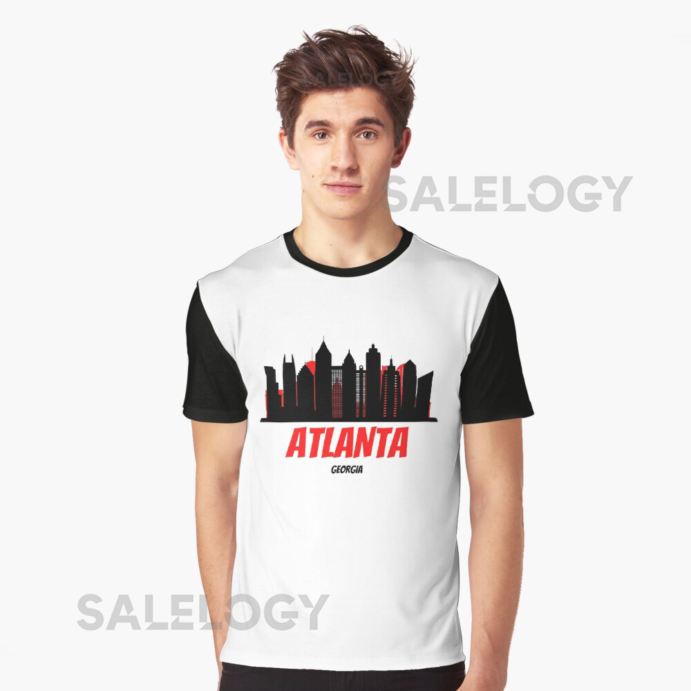 Atlanta Skyline ATL Boxy T-Shirt for Sale byyyth