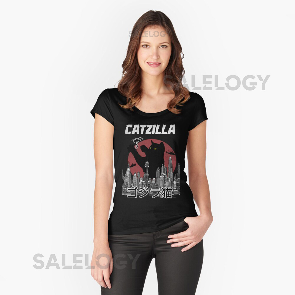 Catzilla vintage Essential T-Shirt for Sale by Le