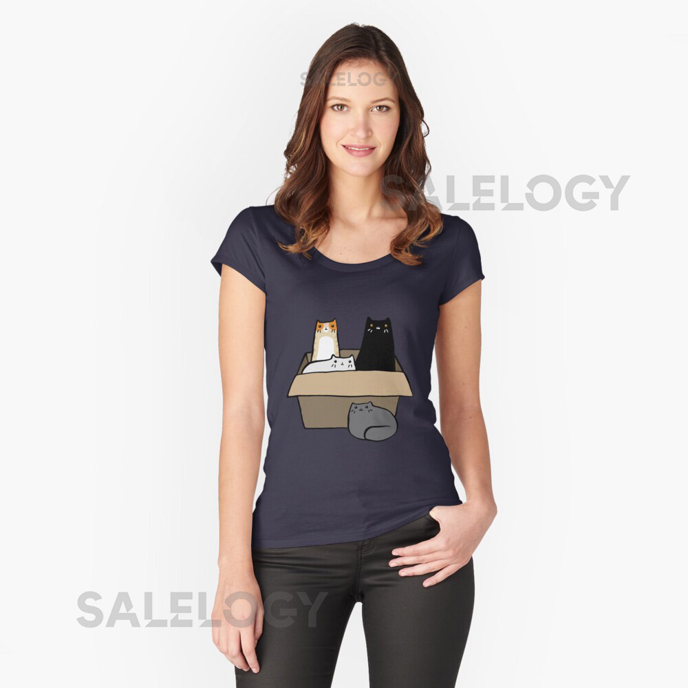 Cats in a Box Essential T-Shirt for Sale b