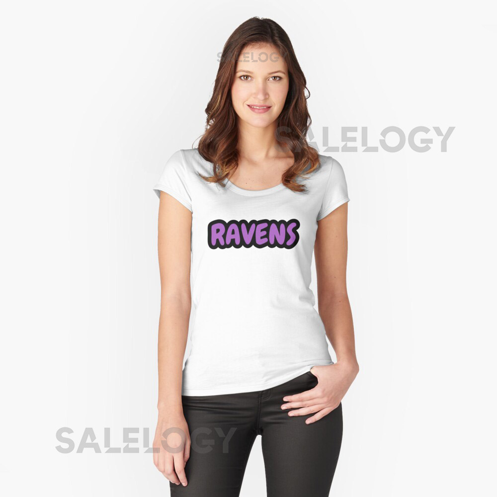 Ravens Block Letters Classic T-Shirt for Sale by